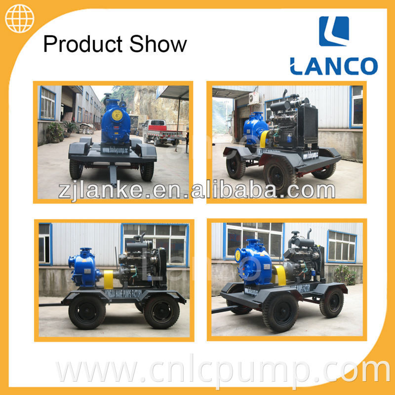 Lanco brand self priming centrifugal 150 hp Deutz air-cooled water pump